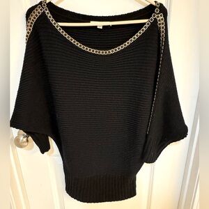 Alice & Olivia dressy embellished top size M in EUC